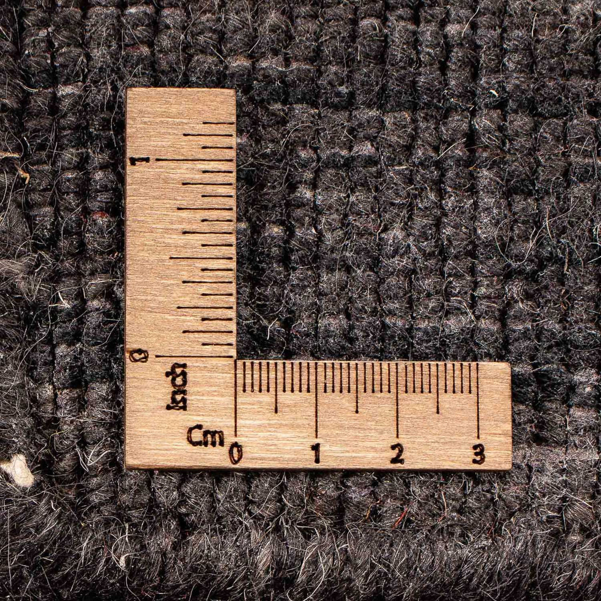 Gabbeh-matta - Indus - 295 x 203 cm - mörkbrun