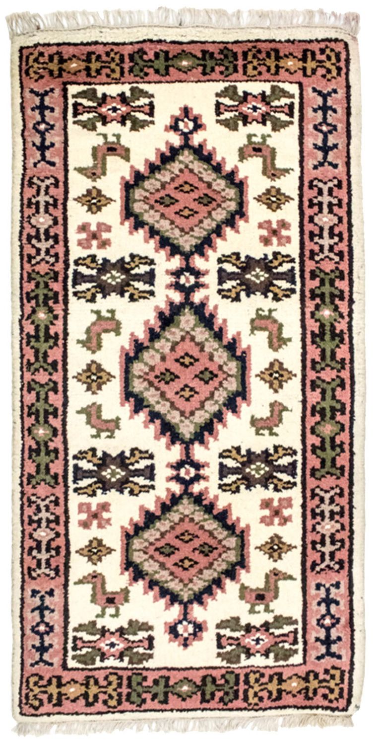 Oriental Carpet - 140 x 70 cm - beige