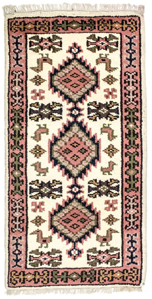 Oriental Carpet - 140 x 70 cm - beige