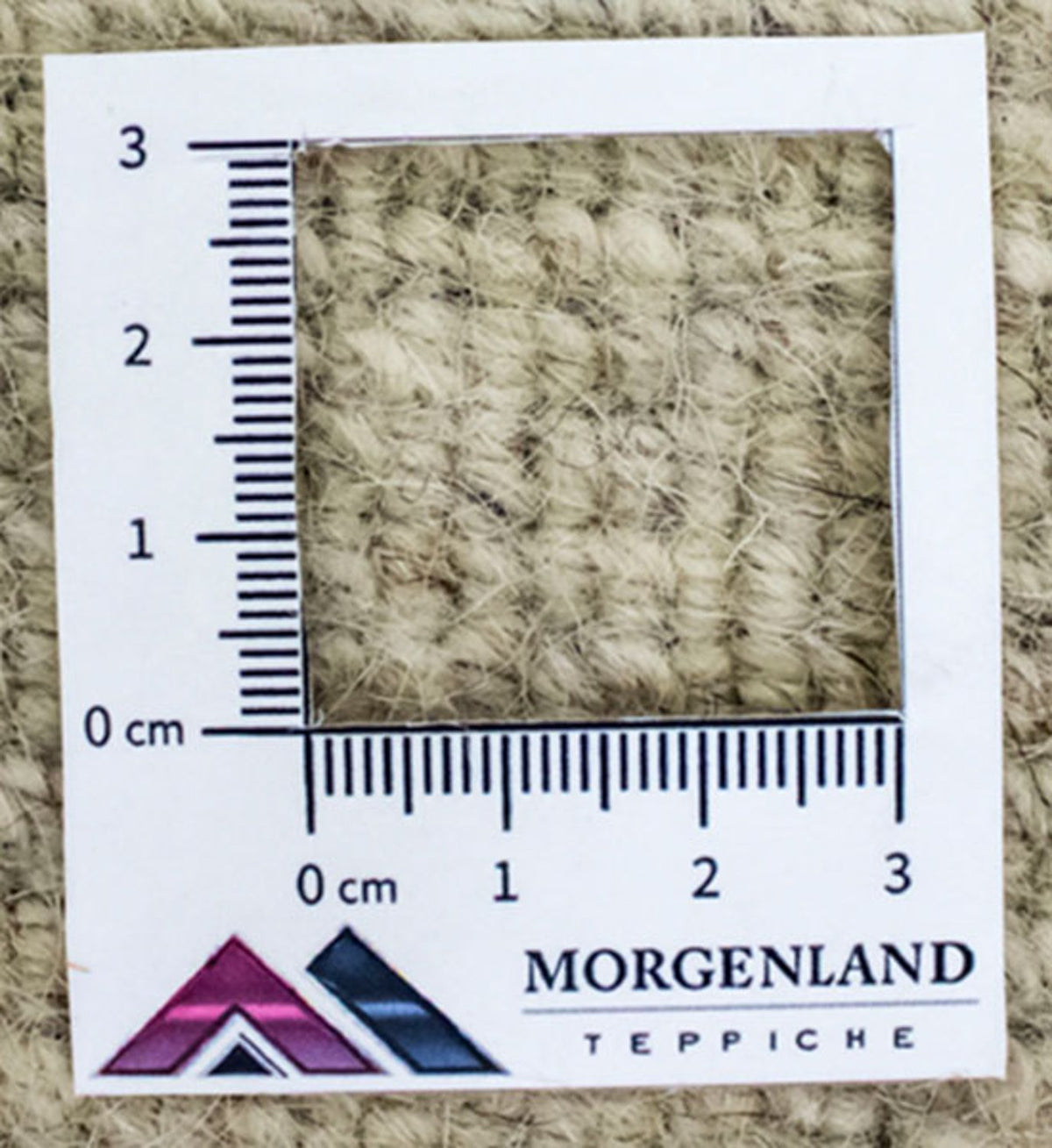 Nepal mattan - 177 x 121 cm - beige