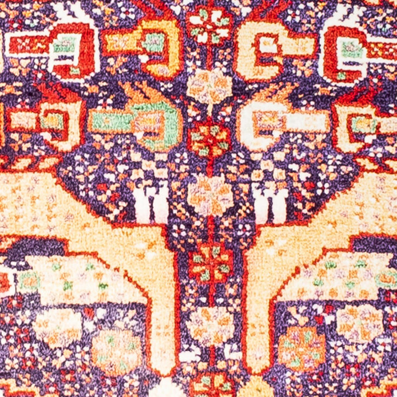 Persisk matta - Nomadic - 89 x 72 cm - flerfärgad