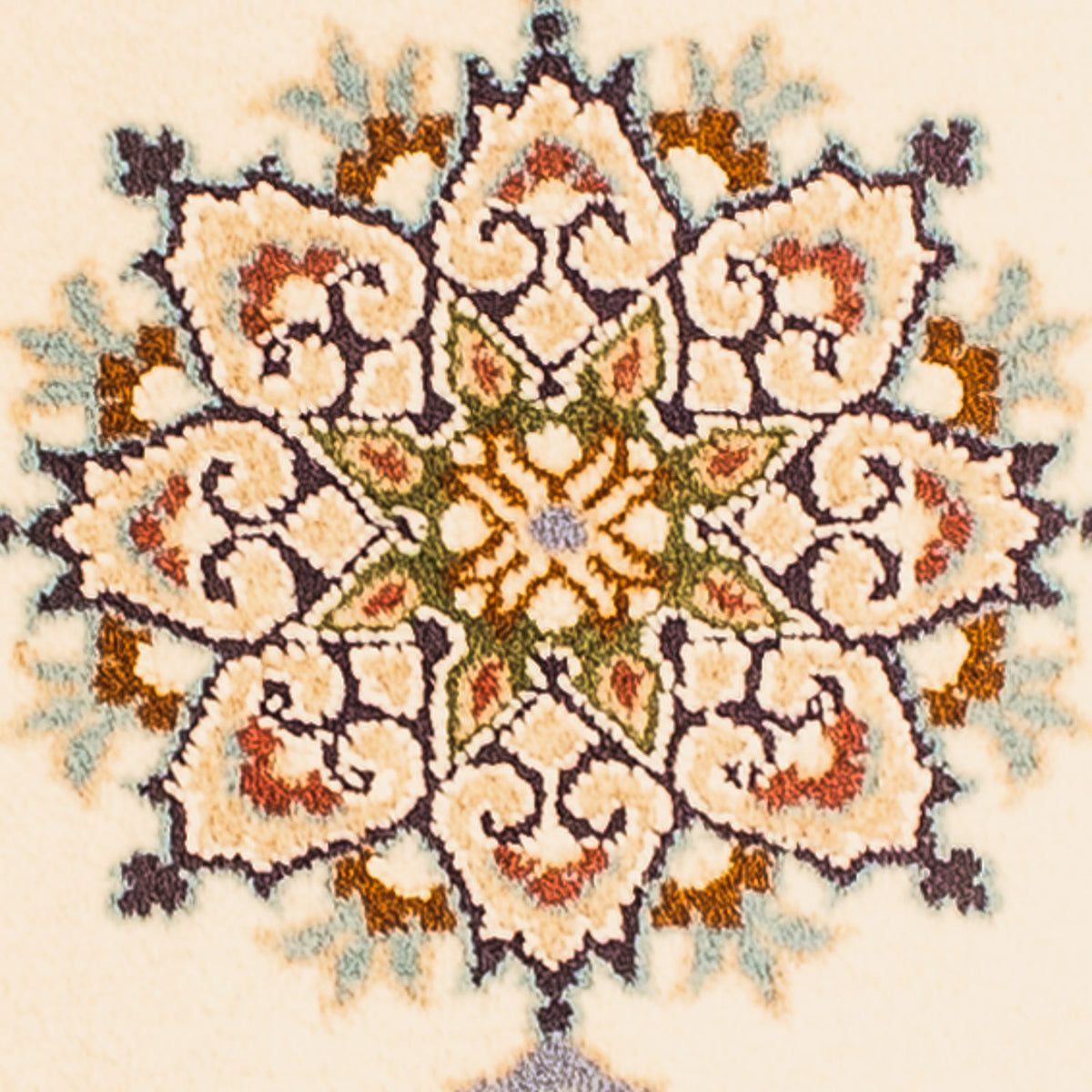 Persisk matta - Nain - 78 x 60 cm - beige