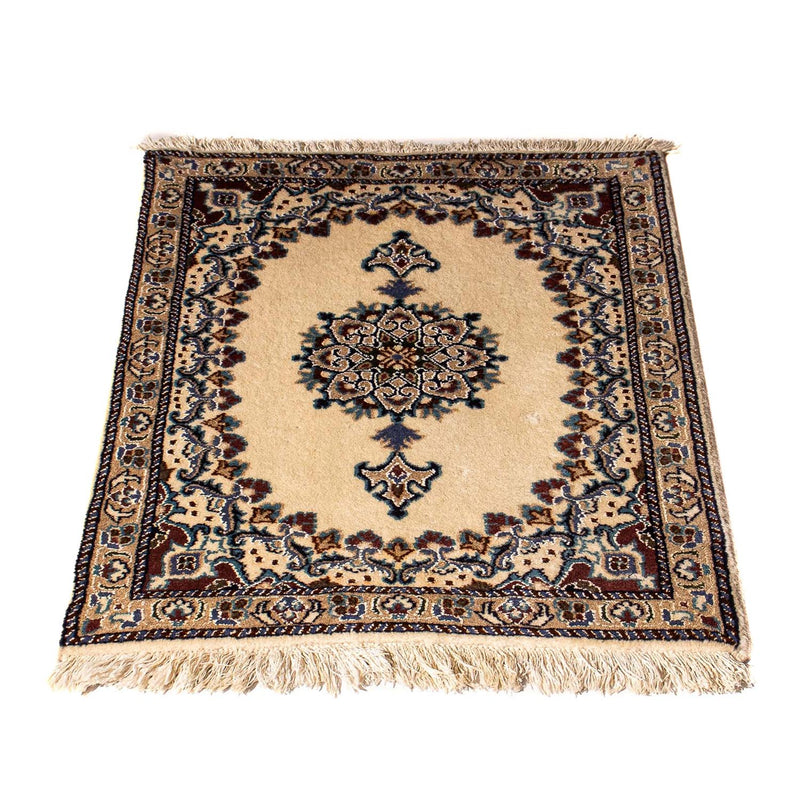 Persisk matta - Nain - 78 x 60 cm - beige