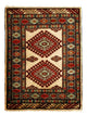 Turkaman-matta - 94 x 67 cm - beige
