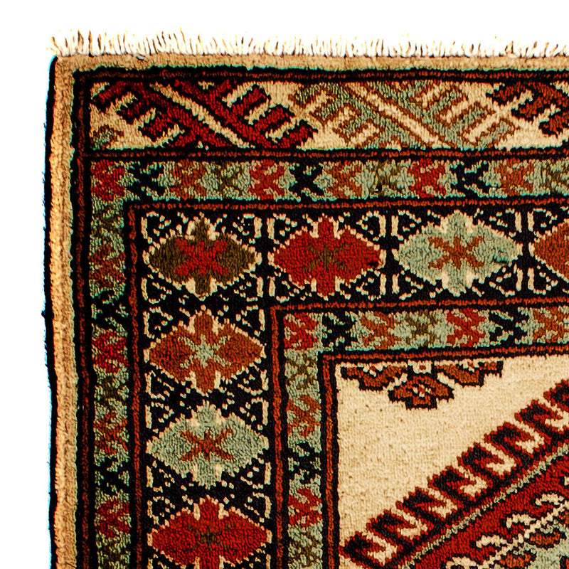 Turkaman-matta - 94 x 67 cm - beige