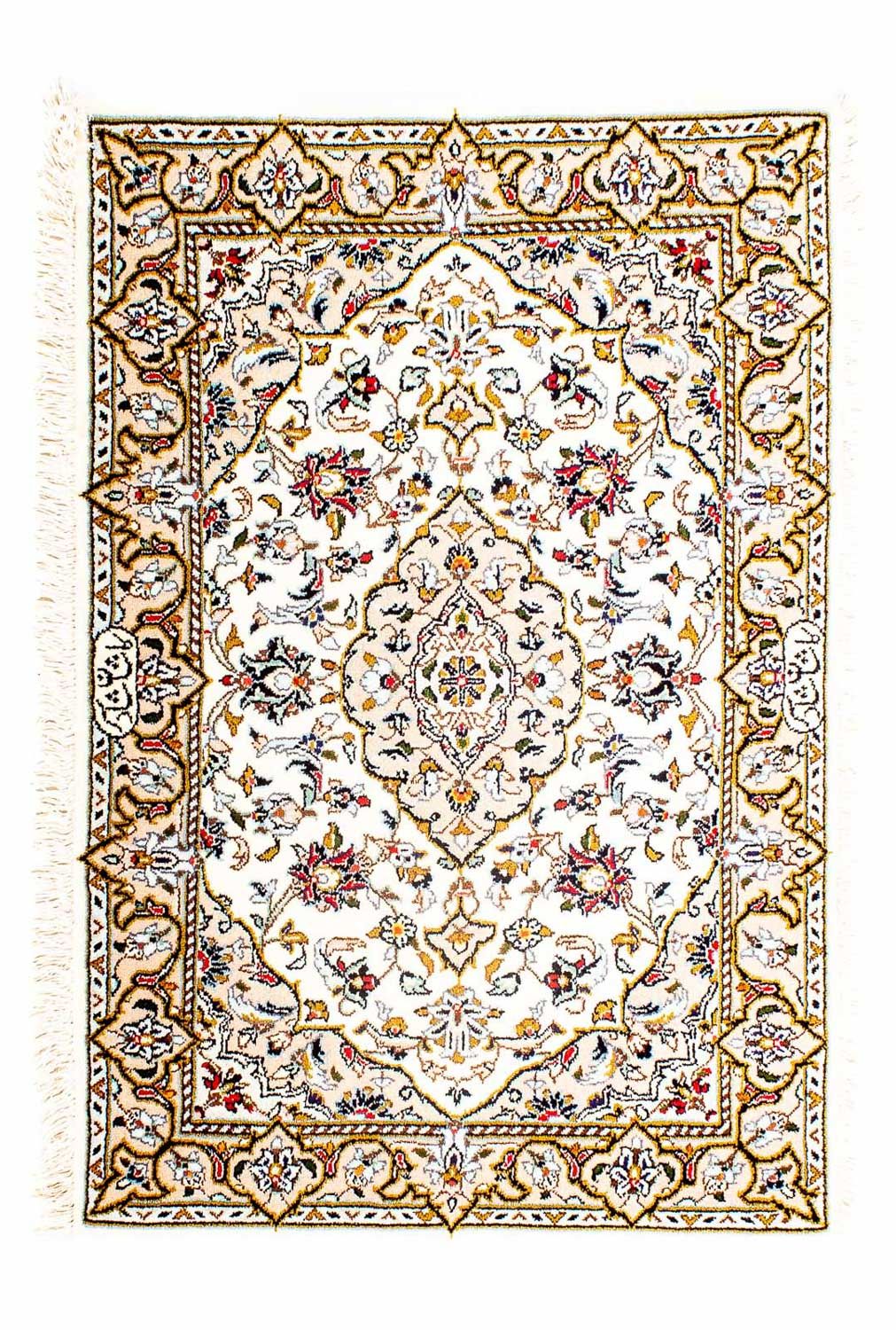 Persiska mattor - Keshan - 100 x 69 cm - beige