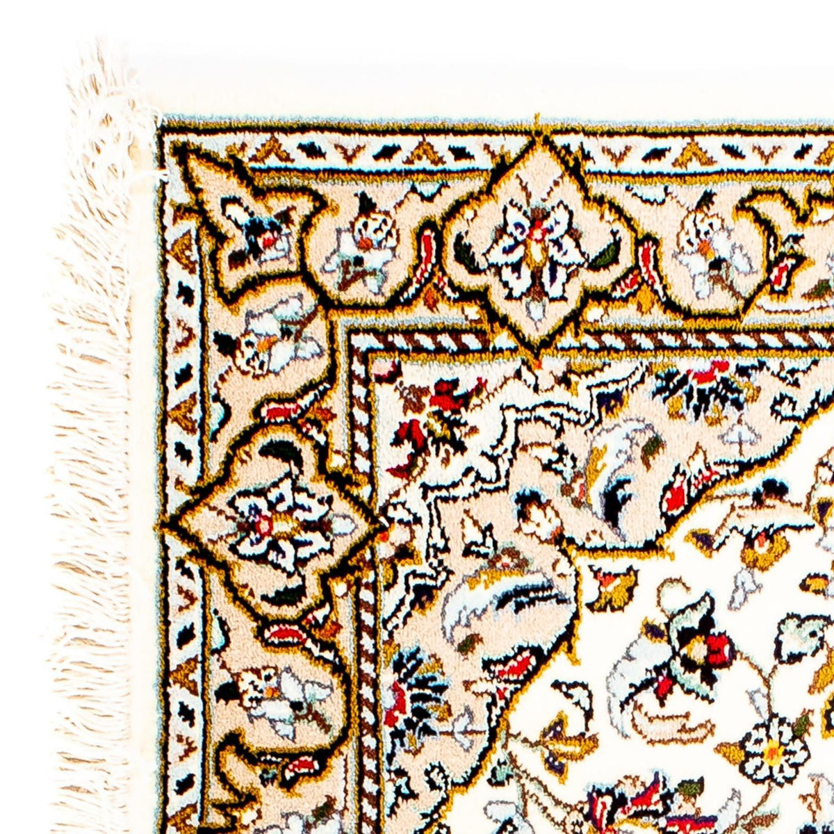 Persiska mattor - Keshan - 100 x 69 cm - beige