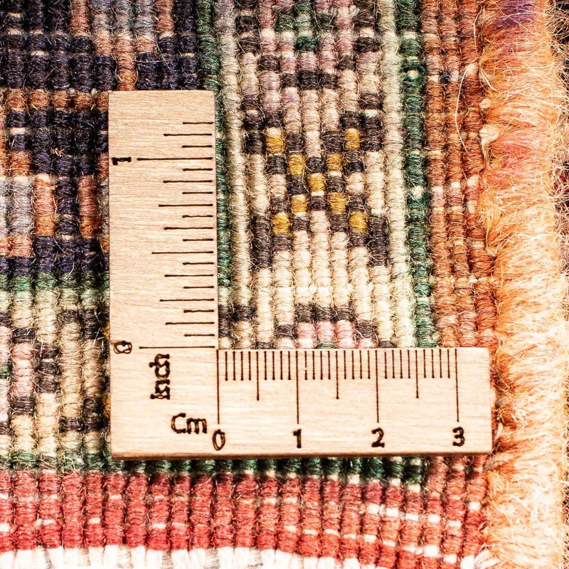 Persisk matta - Nomadic kvadrat  - 91 x 77 cm - ljusröd