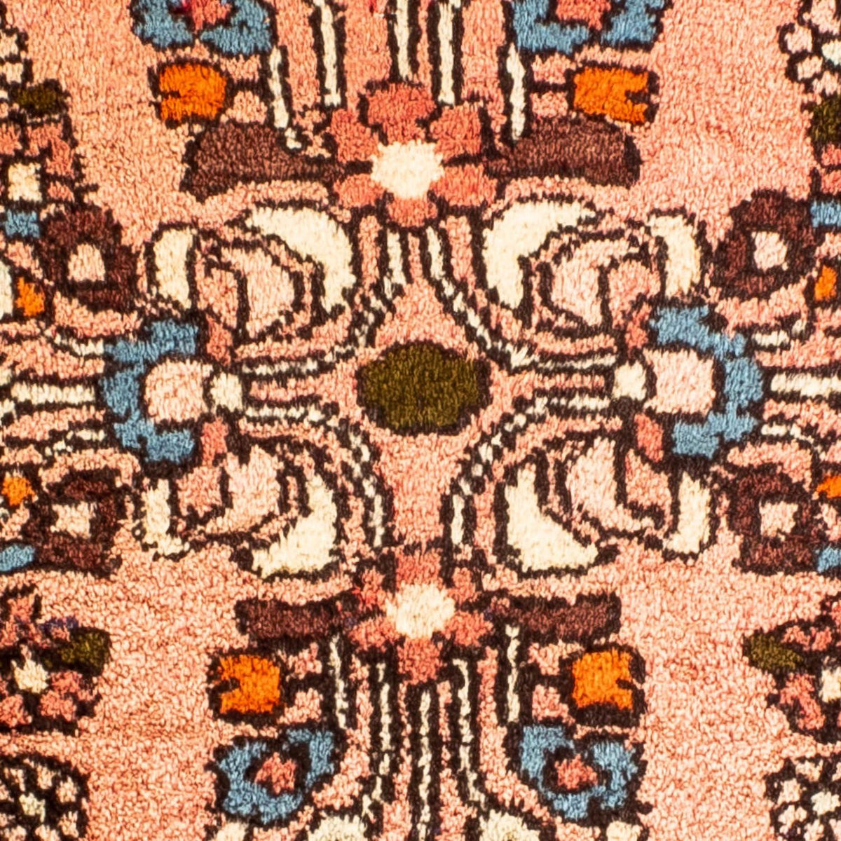 Persisk matta - Classic - 63 x 54 cm - ljusröd