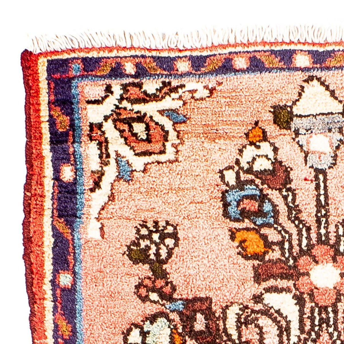 Persisk matta - Classic - 66 x 54 cm - ljusröd