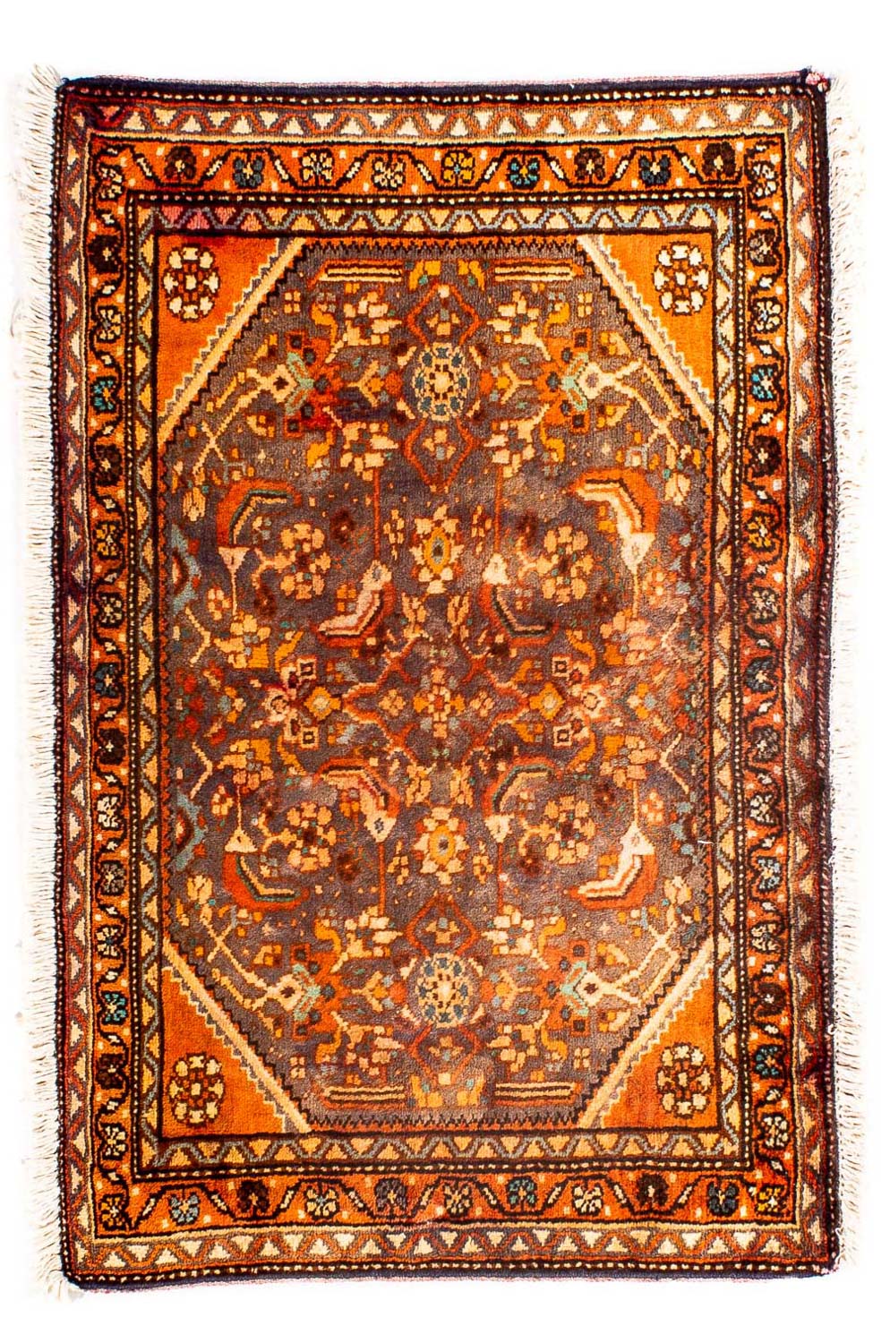 Persisk matta - Classic - 98 x 68 cm - brun