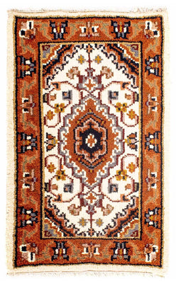 Orientaliska mattor - Bijar - Indus - 90 x 60 cm - beige