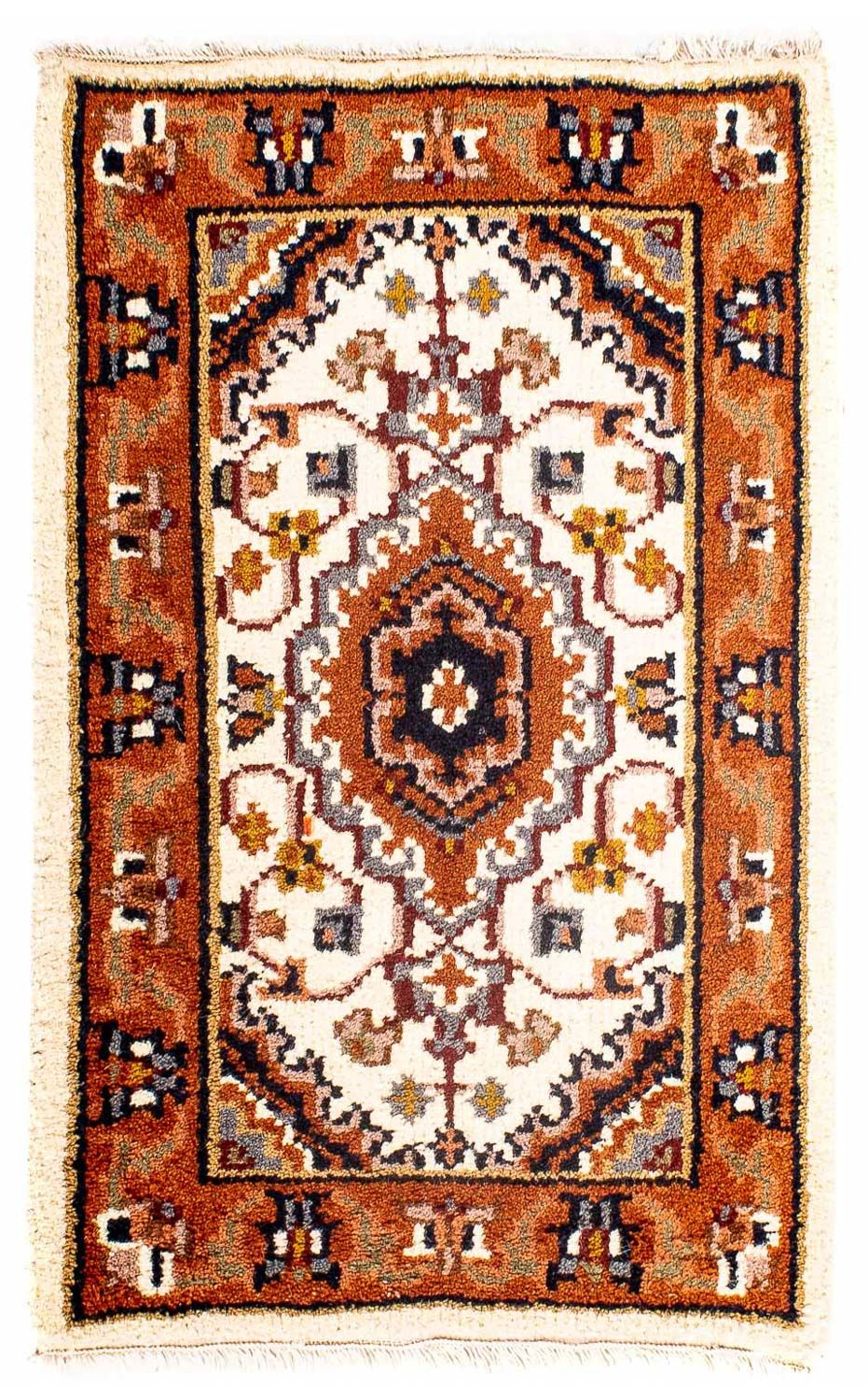 Orientaliska mattor - Bijar - Indus - 90 x 60 cm - beige