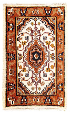 Orientaliska mattor - Bijar - Indus - 90 x 60 cm - beige