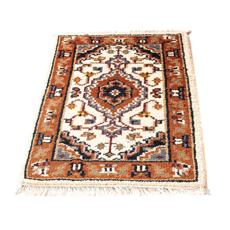 Orientaliska mattor - Bijar - Indus - 90 x 60 cm - beige