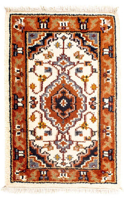 Orientaliska mattor - Bijar - Indus - 91 x 60 cm - beige