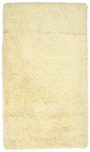 Hög luggmatta - 158 x 90 cm - beige