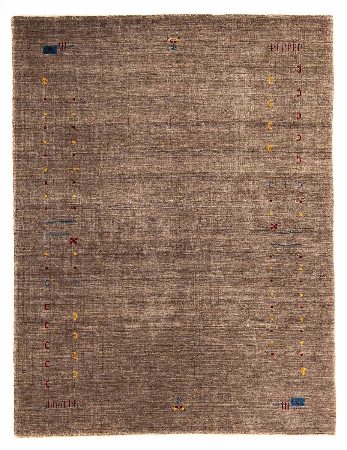 Gabbeh-mattan - Loribaft Indus - 201 x 144 cm - brun