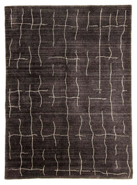 Gabbeh-mattan - Loribaft Indus - 200 x 142 cm - mörkbrun