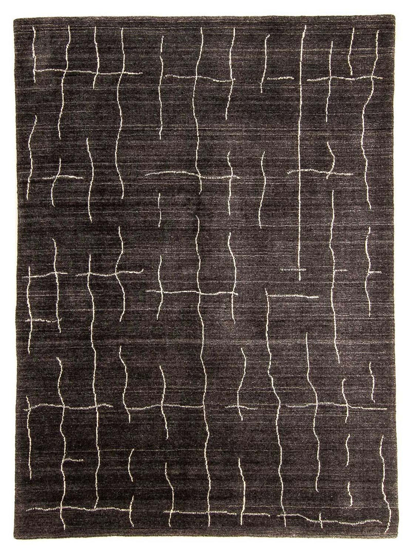 Gabbeh-mattan - Loribaft Indus - 200 x 142 cm - mörkbrun