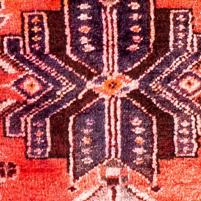 Persiska mattor - Keshan kvadrat  - 107 x 96 cm - ljusröd