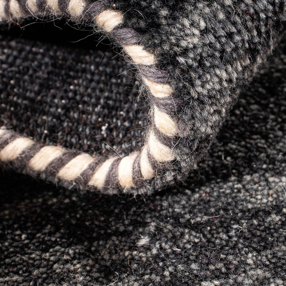 Gabbeh-matta - Indus kvadrat  - 90 x 90 cm - flerfärgad