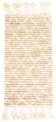 Modern kilim Mattan 62x32cm - Ullmatta