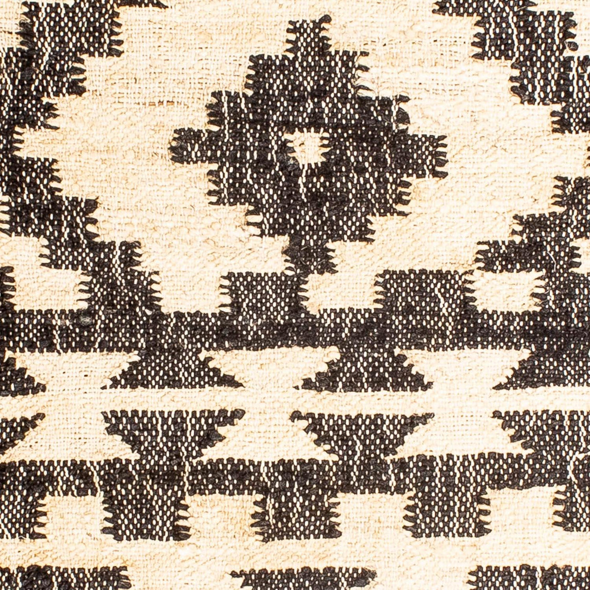 Kelim matta - trendig kvadrat  - 64 x 64 cm - beige