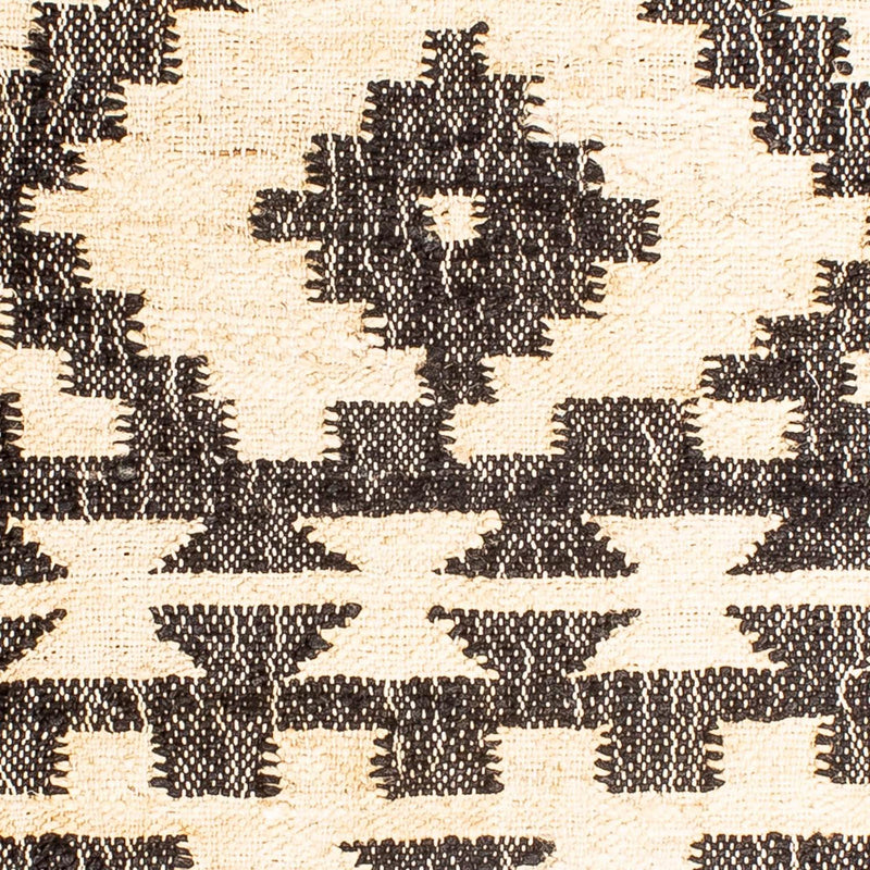 Kelim matta - trendig kvadrat  - 64 x 64 cm - beige
