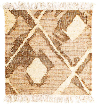 Modern kilim Mattan 62x63cm - Ullmatta