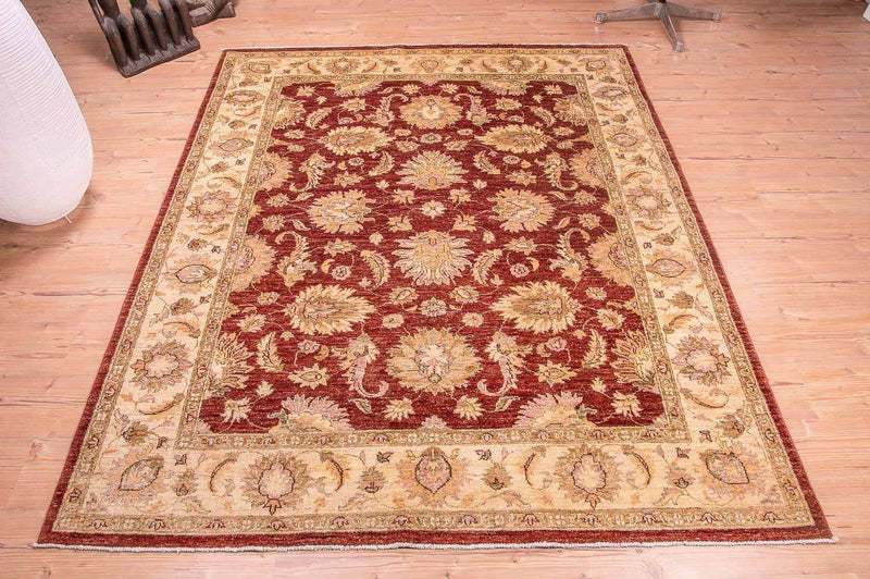 Ziegler Carpet - 219 x 178 cm - bordeaux röd
