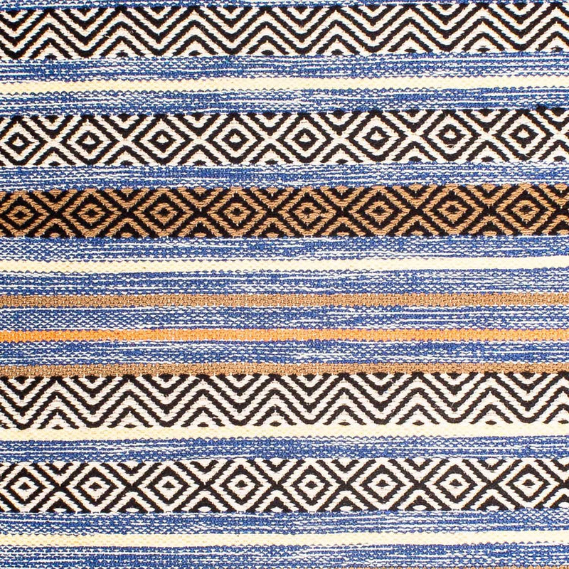 Kelim matta - trendig - 94 x 58 cm - flerfärgad