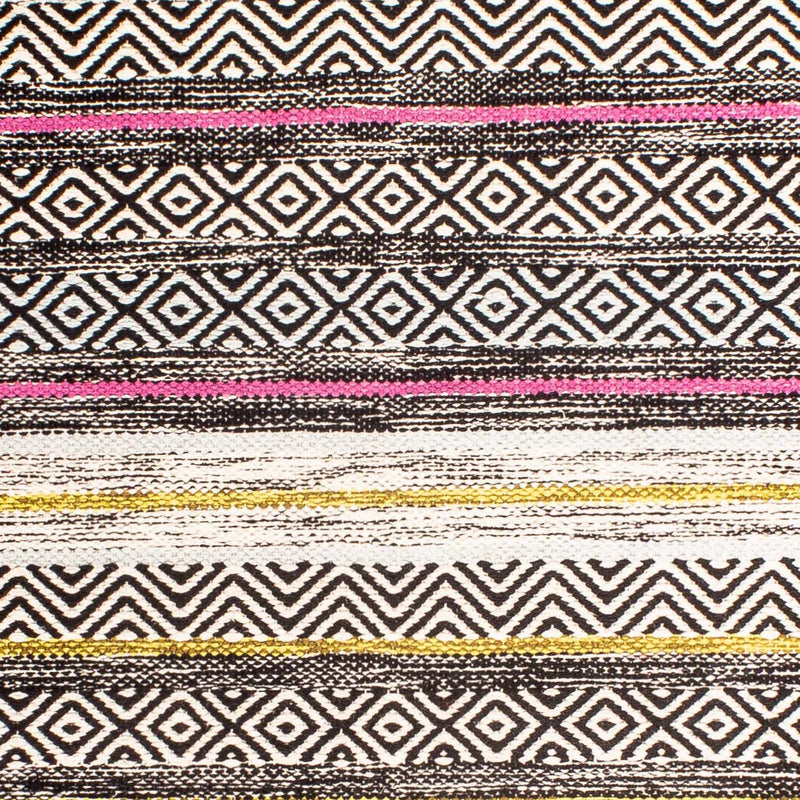 Kelim matta - trendig - 96 x 58 cm - flerfärgad