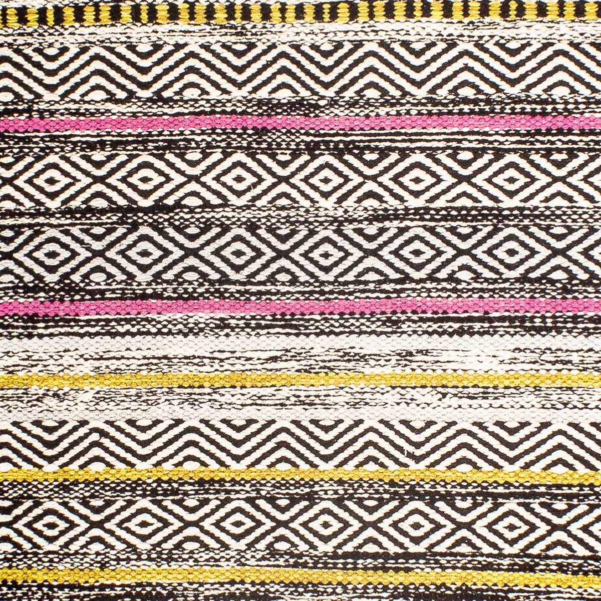 Kelim matta - trendig - 90 x 60 cm - flerfärgad