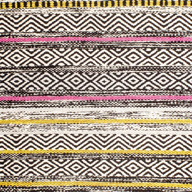 Kelim matta - trendig - 90 x 60 cm - flerfärgad
