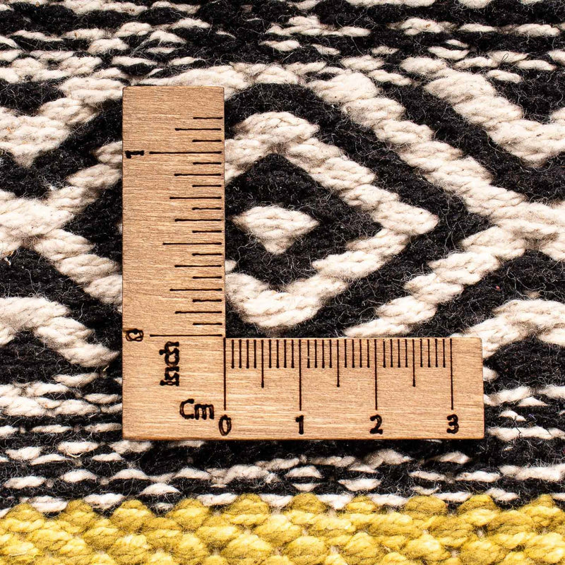 Kelim matta - trendig - 90 x 60 cm - flerfärgad