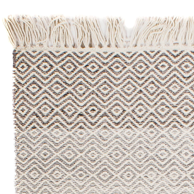 Kelim matta - trendig - 95 x 61 cm - flerfärgad