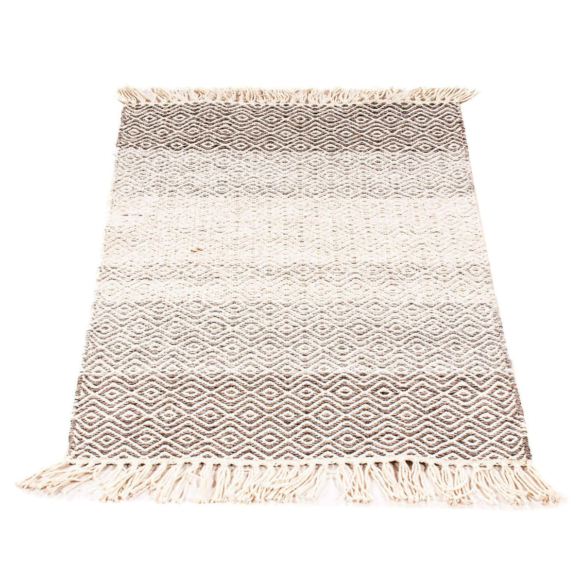 Kelim matta - trendig - 95 x 61 cm - flerfärgad