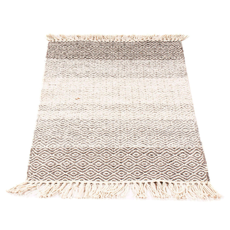 Kelim matta - trendig - 95 x 61 cm - flerfärgad