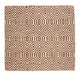Modern kilim Mattan 45x45cm - Ullmatta