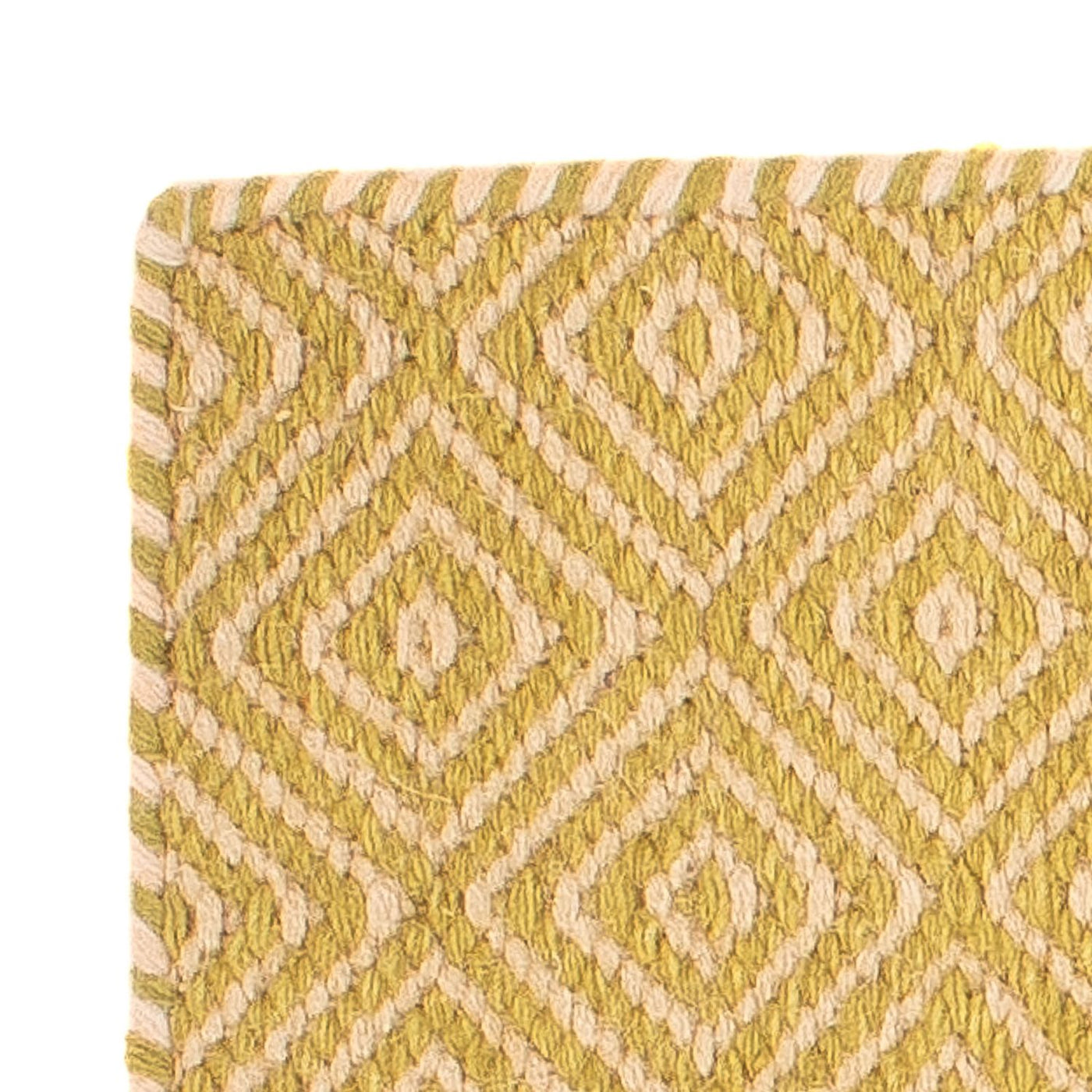 Modern kilim Mattan 47x43cm - Ullmatta