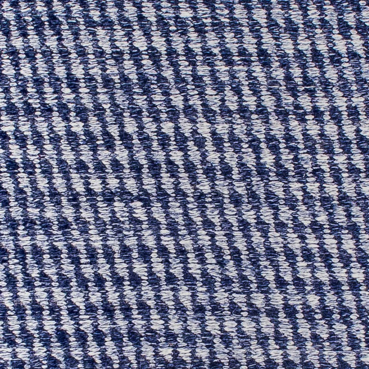 Kelim matta - trendig kvadrat  - 63 x 62 cm - mörkblå