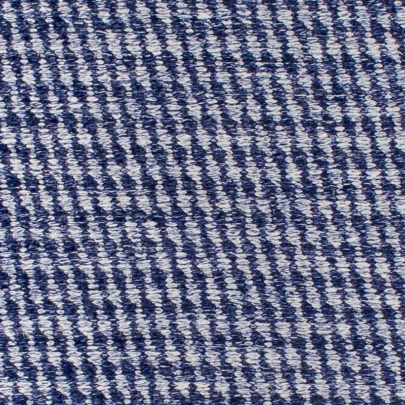 Kelim matta - trendig kvadrat  - 63 x 62 cm - mörkblå