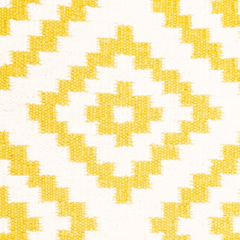 Kelim matta - trendig kvadrat  - 80 x 72 cm - beige