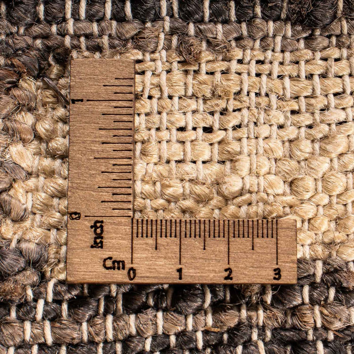 Kelim matta - trendig kvadrat  - 60 x 60 cm - flerfärgad