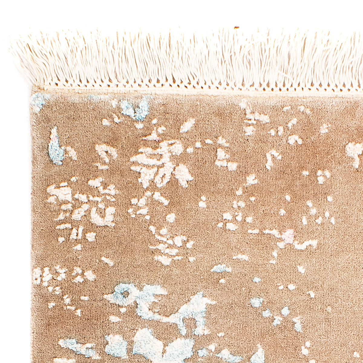 Designermatta - 88 x 63 cm - ljusbrun