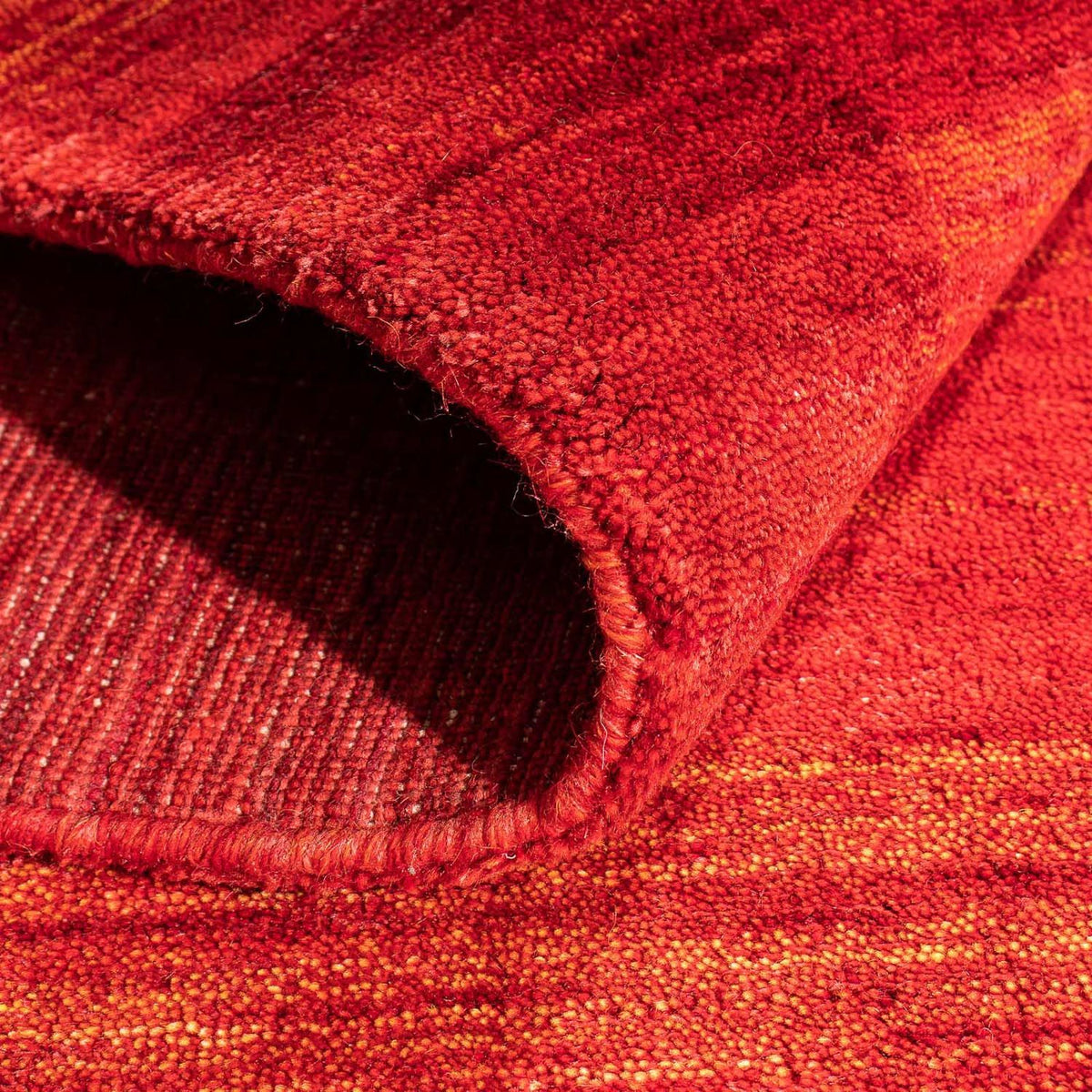 Gabbeh-mattan - Loribaft Indus - 142 x 77 cm - röd