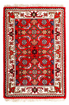 Orientaliska mattor - Bijar - Indus - 90 x 60 cm - röd