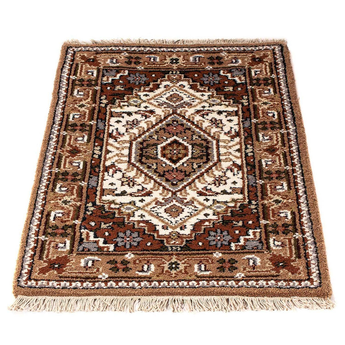 Orientaliska mattor - Bijar - Indus - 91 x 61 cm - beige