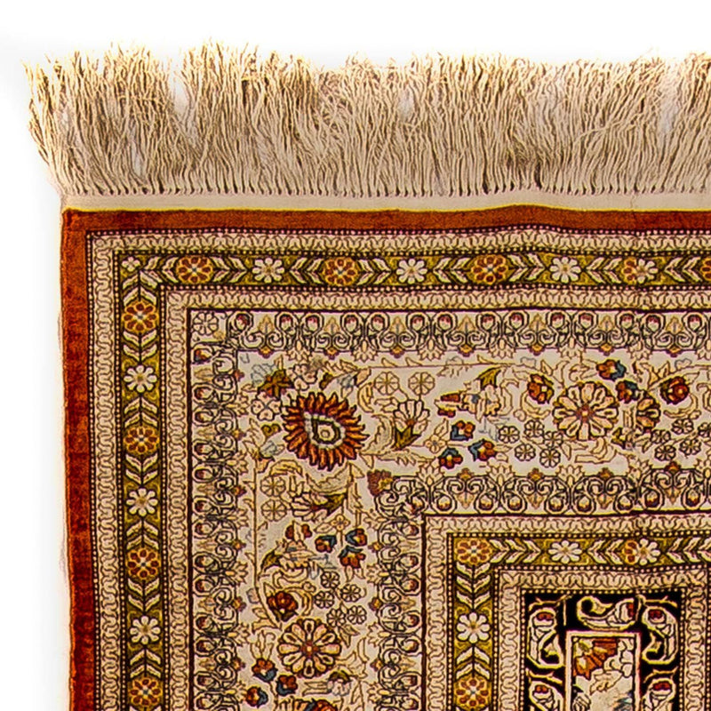 Runner Silk matta - China Silk - 272 x 71 cm - röd